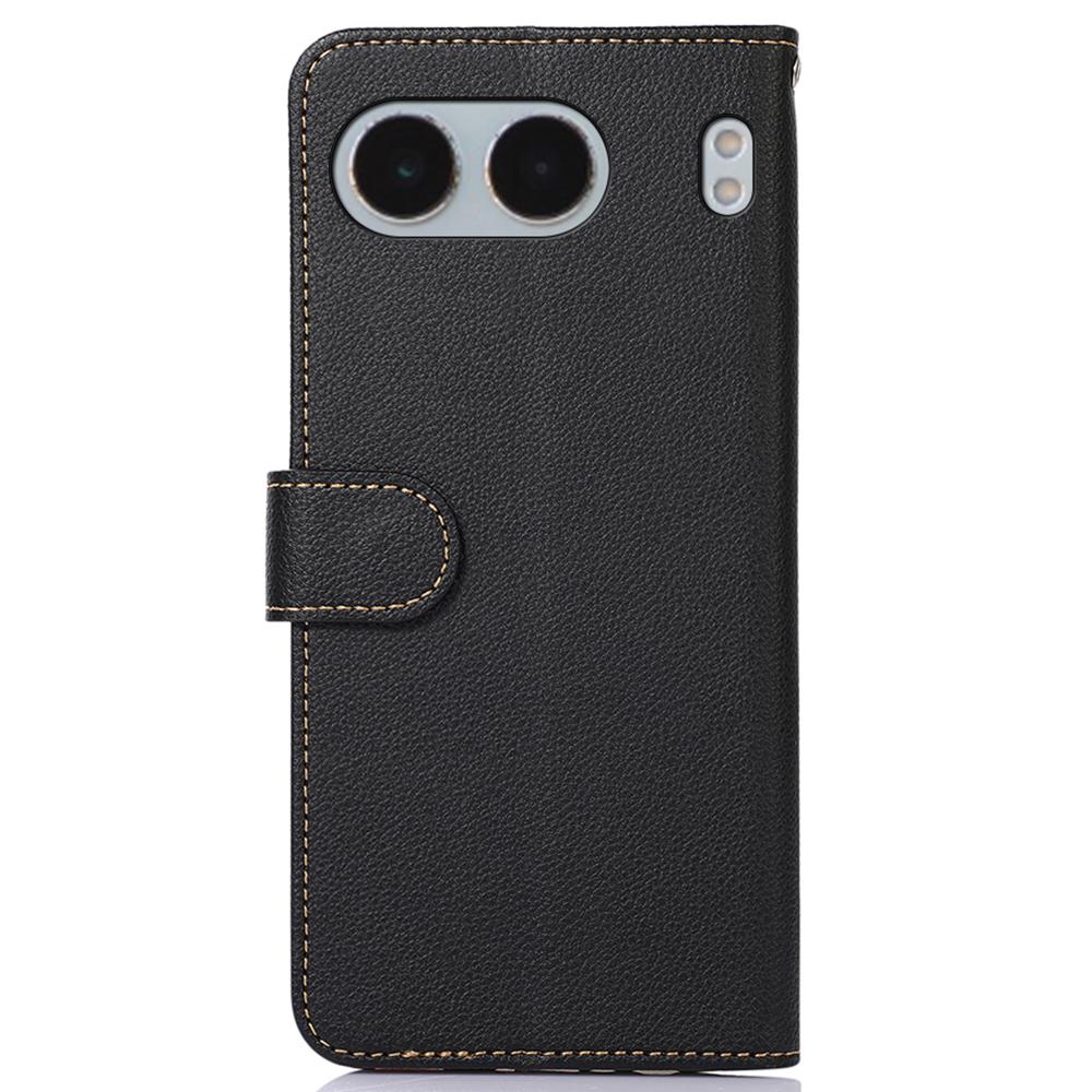 KHAZNEH For OnePlus Nord 4 Case RFID Blocking Wallet PU Leather Phone Cover