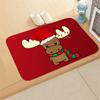 40X60Cm Christmas Outdoor Doormat Merry Christmas Tree Door Mat Red Non-Slip Floor Mats Decorative Entrance Door Rugs