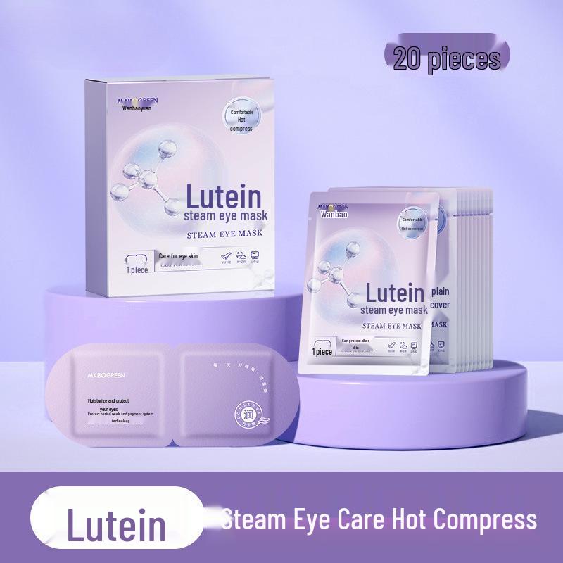 Lutein Steam Eye Mask for Eye Fatigue Relief