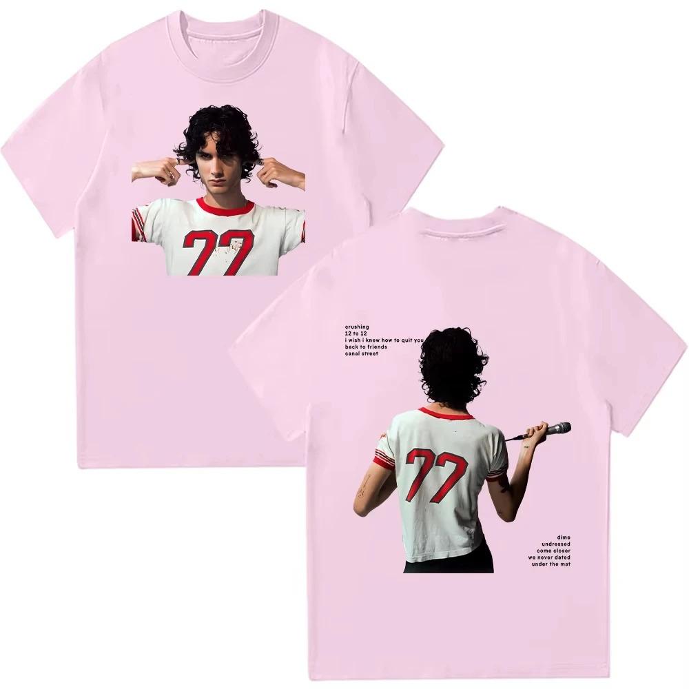Sombr I Barely Know Her TShirt Sombr Singer Graphic Tee Y2K HighQuality 100 Cotton Short Sleeve Unisex Creative Fan Gift Top S