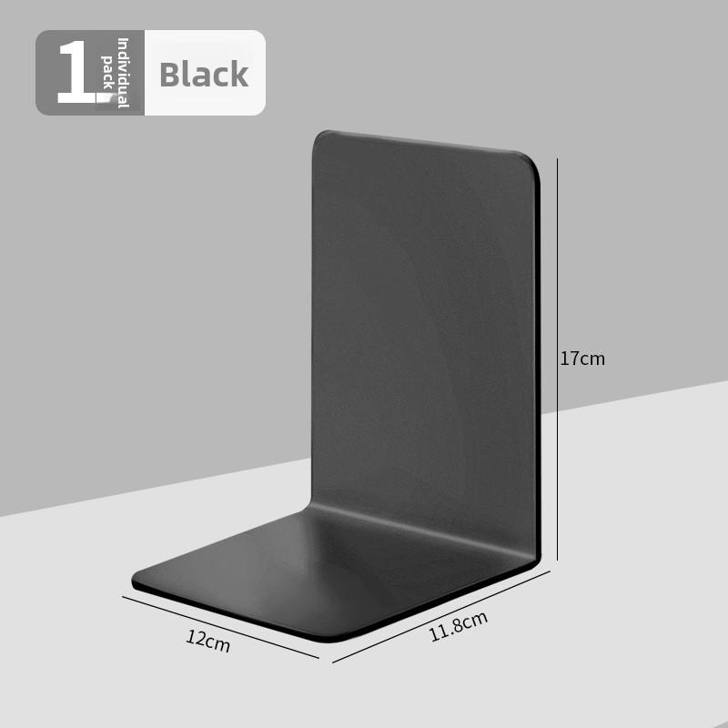 1pcs Simple Ins Wind Book Stand L-shaped Desktop Stand Student Book Block Large Thickened Storage Rack Stationery