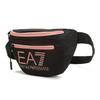 Emporio Armani EA7 Letter Logo Print Simple Fabric Chest Bag Waist Bag Regular Men bags Black Gray Rose 275979-CC980-78920