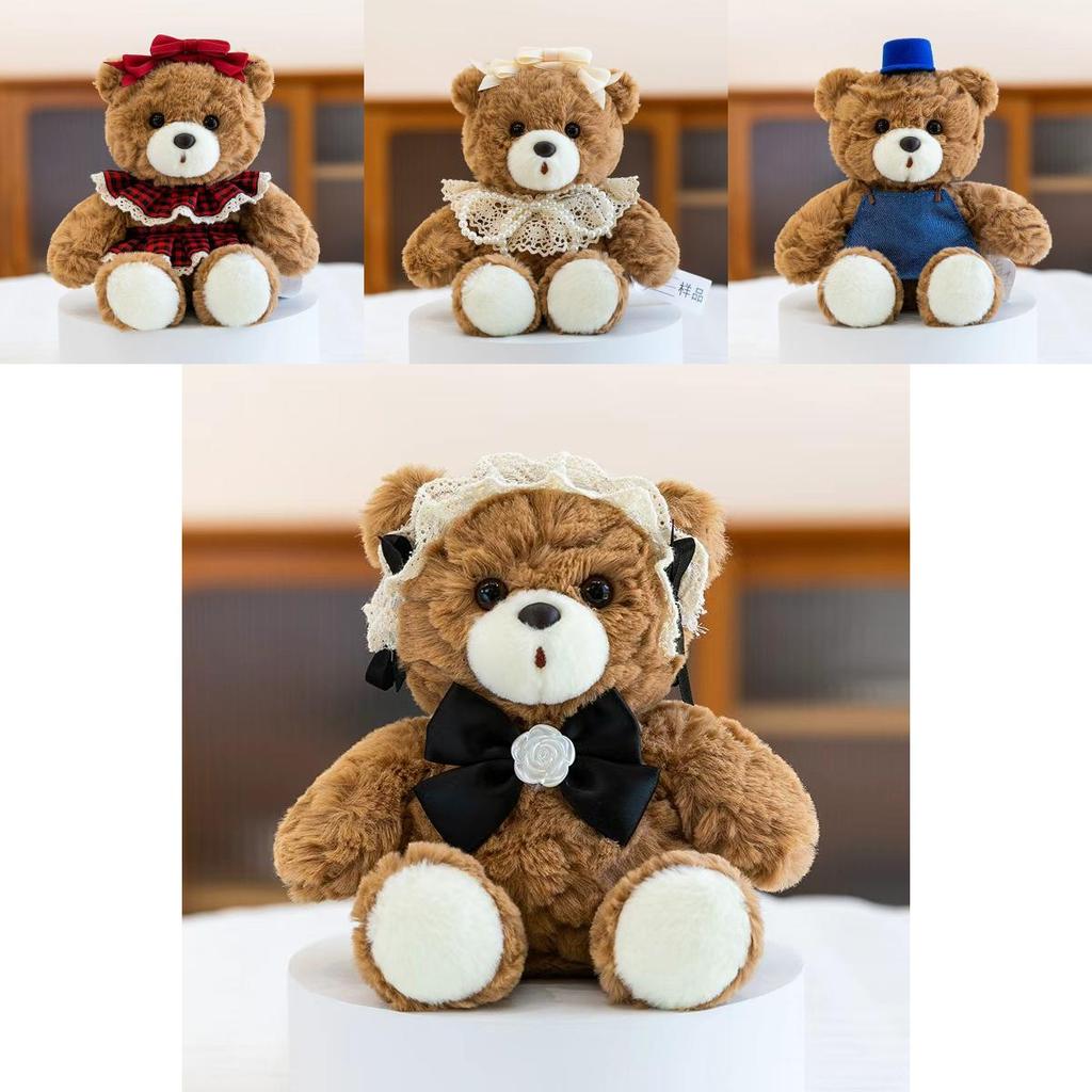 Plush Teddy Bear Toy With Particles For Kids And Collectors