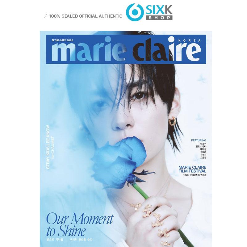 [Ön Sipariş] MARIE CLAIRE - STRAY KIDS LEE KNOW (MAYIS SAYISI 2026) (SIXKSHOP FAYDA) Çevirili