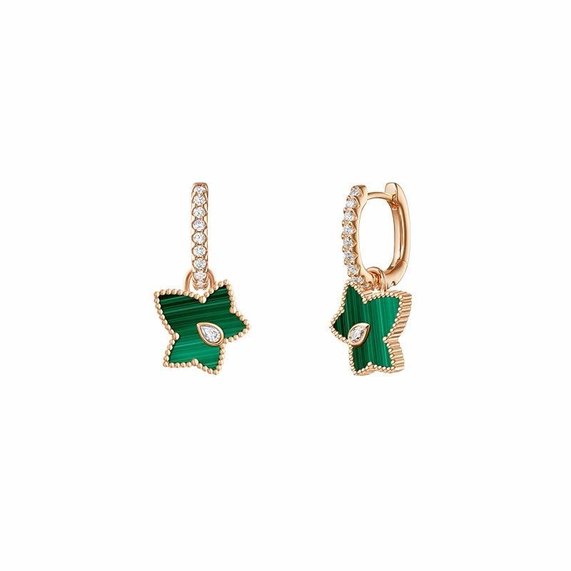 Серьги из перламутра серии Lola Rose Ivy женские белые LR60024 золотой