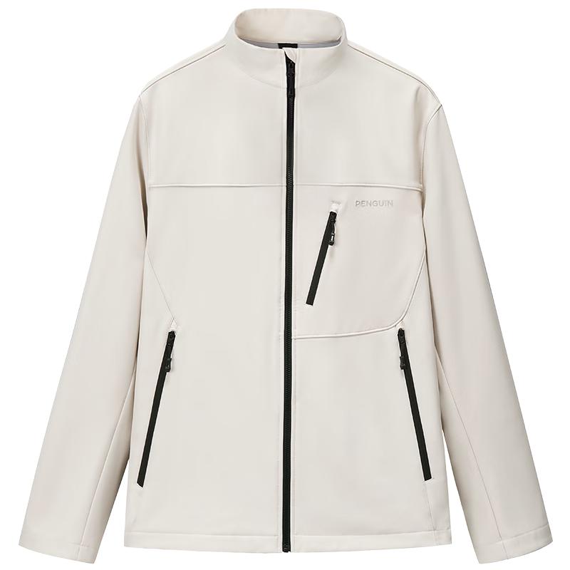 

Penguin Camel Co-branded 2025 A/W Hooded Softshell Outdoor Jacket XL