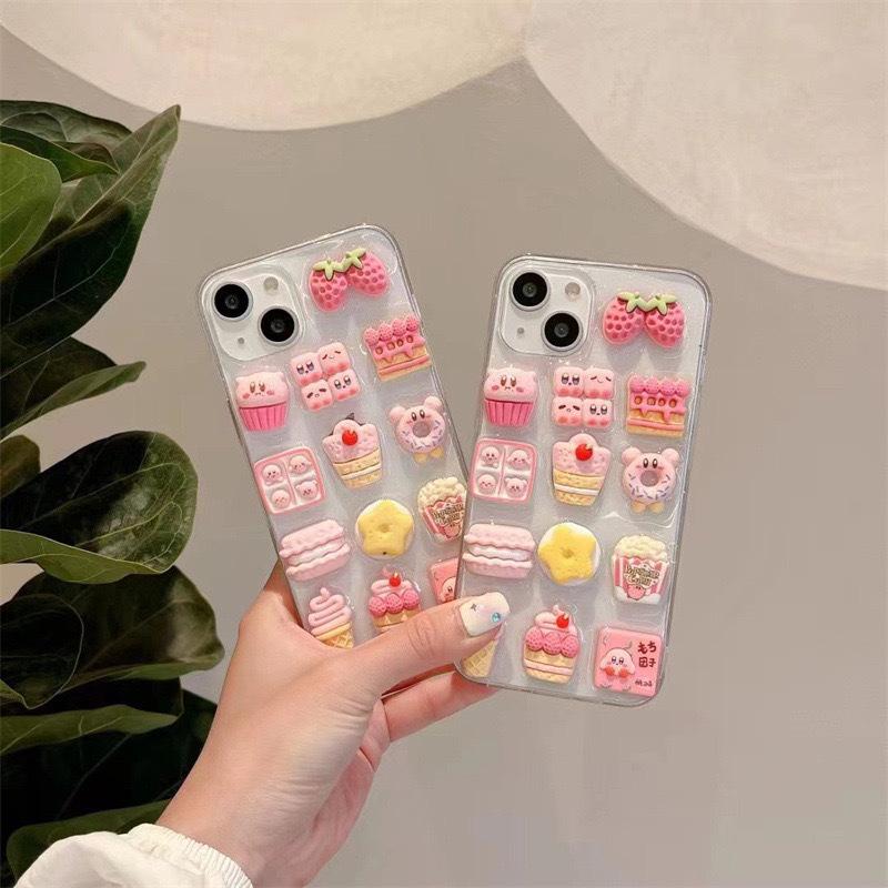 Iphone16Promax Mobile Phone Case Is Suitable For Apple 17 Donut 14 Ice Cream Cake 13 Girl Heart Plus