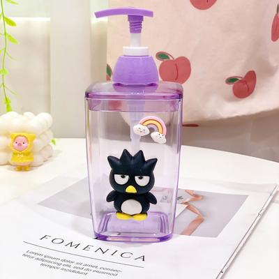 Kunststoff Klar Reiseflasche Niedliche Form Leichtgewichtige Leere Spülung für Shampoo Duschgel Typ7