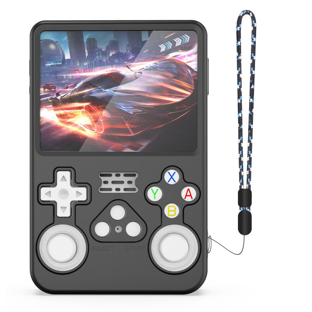 Protective Case Rubber Silicone Skin Cover for R36S Retro Handheld Game Console
