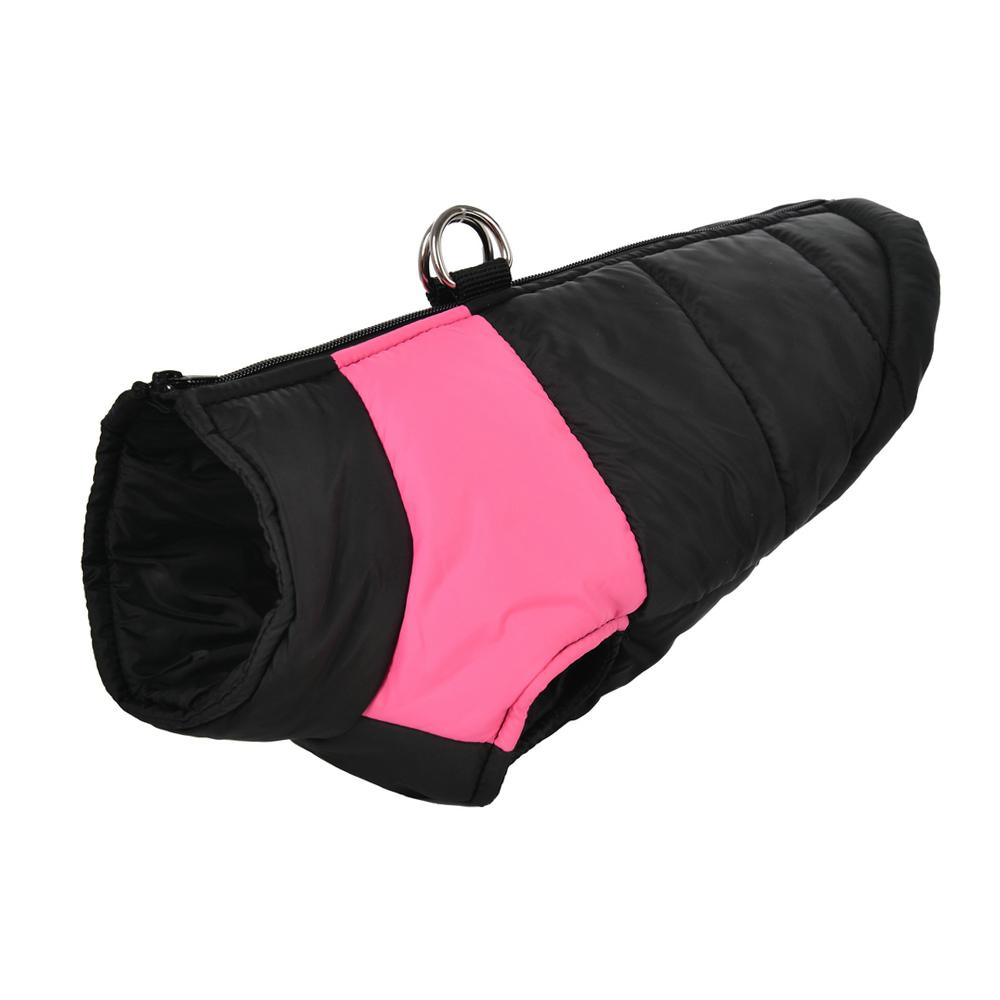 Waterproof Pets Clothes With D-Ring Warm Winter Dog Jacket For Winter Padded Pet Vest Coat For Small Large Dogs Golden Retriever