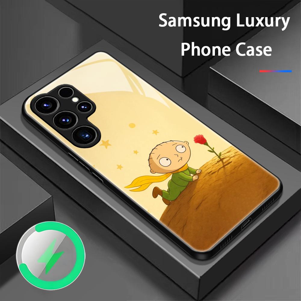 Anime F-Family G-Guy  Phone Case For Samsung S26 S25 S24 S23 S22 S21 Plus Ultra Note20 Glass Magnetic Case