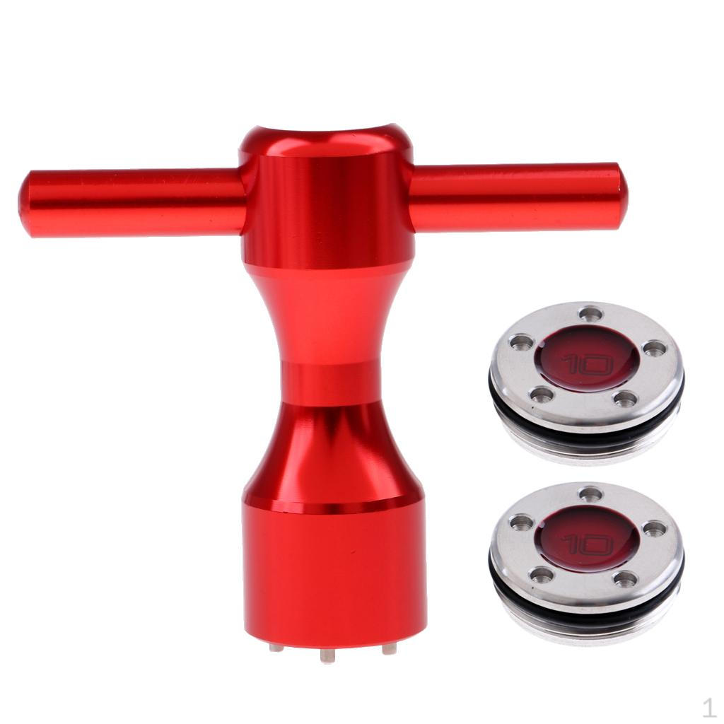 Putter Weight Kit with Tool 10G красный