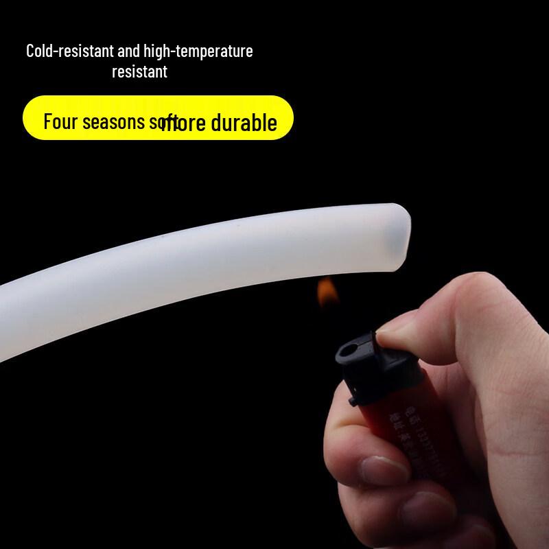 Translucent High-Temperature Silicone Rubber Hose