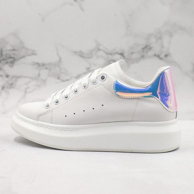 Plus Size 4244 Luxury Designer Shoes For Woman High Platform Pqv Alexander White Pair Of Male And Female Zapatos Shoes