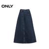 Only Women's High-Waist A-Line Cotton Denim Skirt
