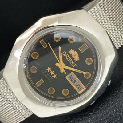 КРИСТАЛ АВТОМАТИЧНИЙ 46941 ЯПОНІЯ ЧОЛОВІЧИЙ ВІНТАЖНИЙ ОРИГІНАЛЬНИЙ ЦИФЕРБЛАТ ГОДИННИК a704928-1