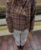 In Stock 2025 Autumn Double-breasted Stand Collar Woolen Coat