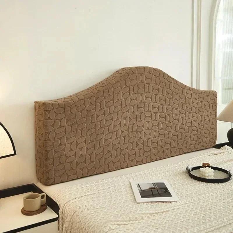120/150/180/200/220cm Full-inclusive Bedhead Cover Solid Color Bedside Backrest Protection Headboard Dust Cover Bedroom Decor