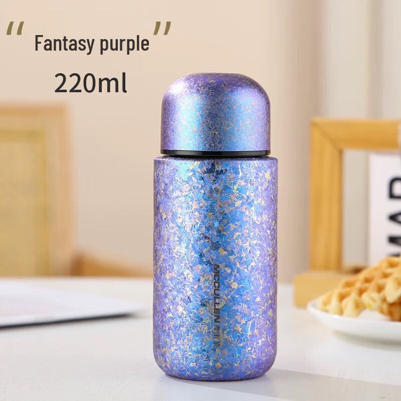 MCCULLEN Pure Titanium 220ml Portable Vacuum Flask