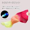 Silk Fan Veil for Fan Dance Belly Fan Hand Veil Dance Accessory [Quikaboo] Dance, Veil, Fan, Dance, Gradient, Dance, Fan, Included, Silk, Stage,