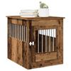 Vidaxl Hundezwinger, Altes Holz, 64,5x80x71 cm