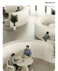 Accordion Paper Partition Screen: Movable Exhibition Fence & Living Room Backdrop – No Installation Needed