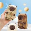 Animal Fan Handheld Electric Capybara Fan USB Charging 3-Speed Air Coolers Personal Cooling Devices Handheld Desktop Mini Fan