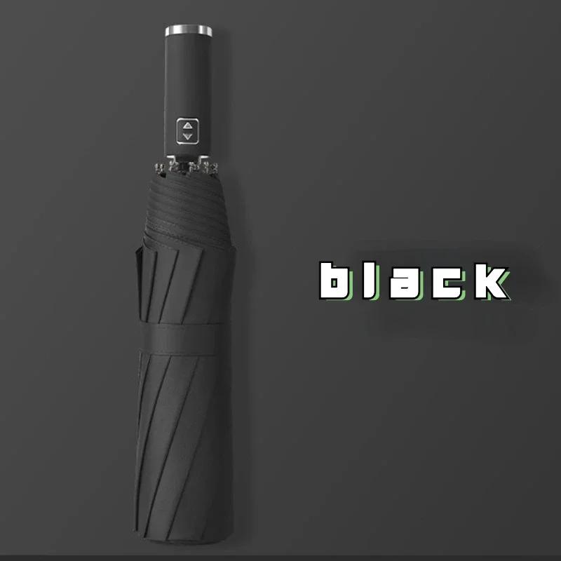 

Очень большой полностью автоматический складной зонт для мужчин и женщин, ветрозащитный, прочный, водонепроницаемый, солнцезащитный, УФ-защита, большие дождевые зонты, мужской зонт