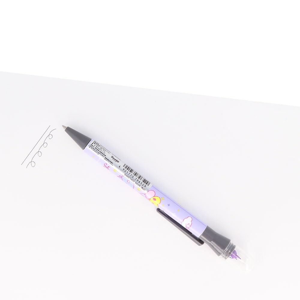 Sanrio Characters Ballpoint Pen with Mascot - Kuromi Twisty Dome Pen S4657403