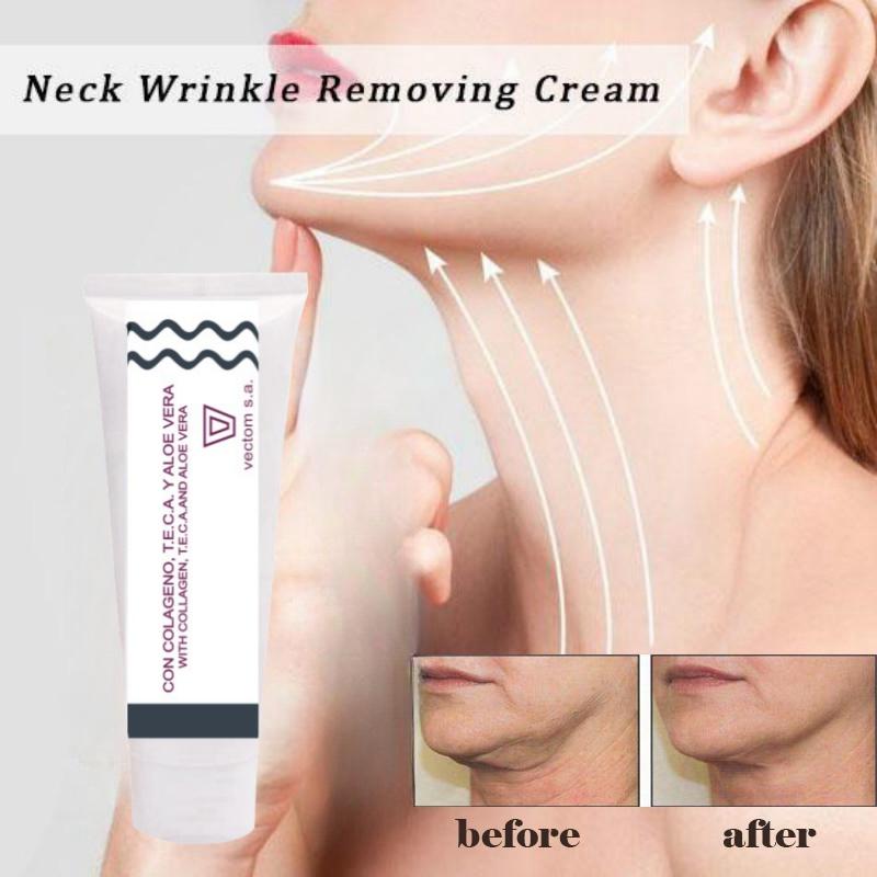 Cream Face and Neck Wrinkle Removing Cream Neck Line Erasing Cream Wrinkle Smooth Skin Cream