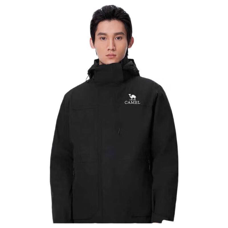 

Camel Men s 3-in-1 Goose Down Waterproof Jacket L