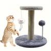 KEMORELA – Tour D'arbre À Chat, Poste À Gratter Avec Balle Interactive, Jouets Et Souris En Peluche Pour Chat Kitty, Centre De Tour De Jeu Pour Jouer