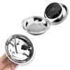 Circular Magnetic Tray Stainless Steel Parts Bowl Screw Storage Tool for Auto Repair with Strong Suction Pad Tools Organizer
