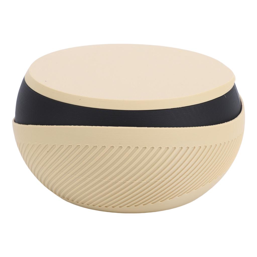 Double Layered Dried Fruit Bowl Plastic Snacks Bowl with Storage for Nut Pistachios Cherries Popcorn