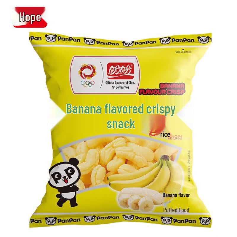 Panpan Banana Flavor Crisp Snacks