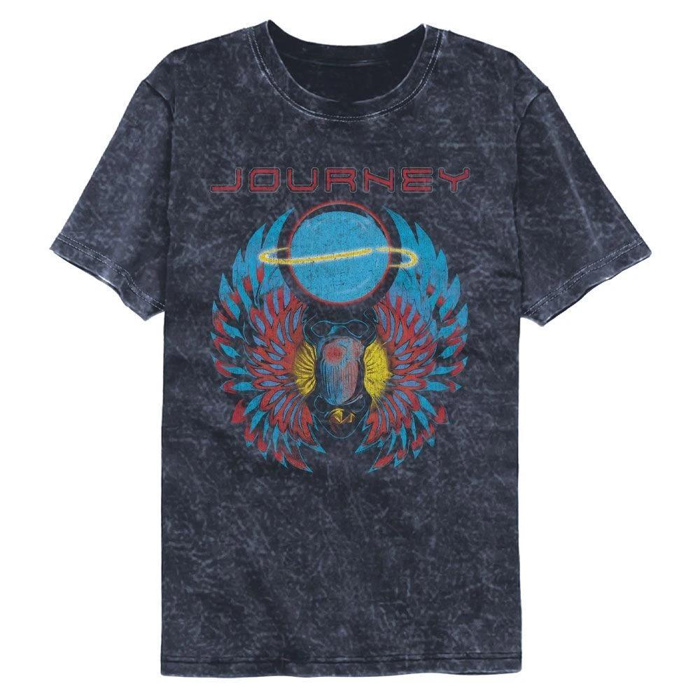 Journey Scarab With Orb Colortone Mineral Wash Music  Children s T-shirt 130