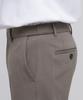 Musinsa Standard Tapered Hidden Elastic Waist Length Slacks [Dusty Beige]