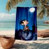 Serviette de Plage Ultra-Douce Thème Mr Bean, Idéale pour la Piscine - Camping, Plongée - Essentiel de Voyage Parfait, Serviette de Plage Vibrante.