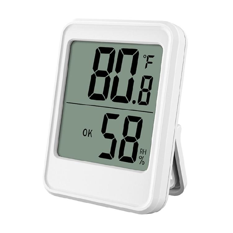 Magnetic Hygrometer Thermometers Desktop Digital Temperature Humidity Measurement Meter Gauge for Home Weather Stations