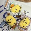Cute Little Butter Doll Plush Toy Keyrings Fashion Creative Backpack Pendant Soft Stuffed Butter Doll Kawaii Kids Birthday Gifts