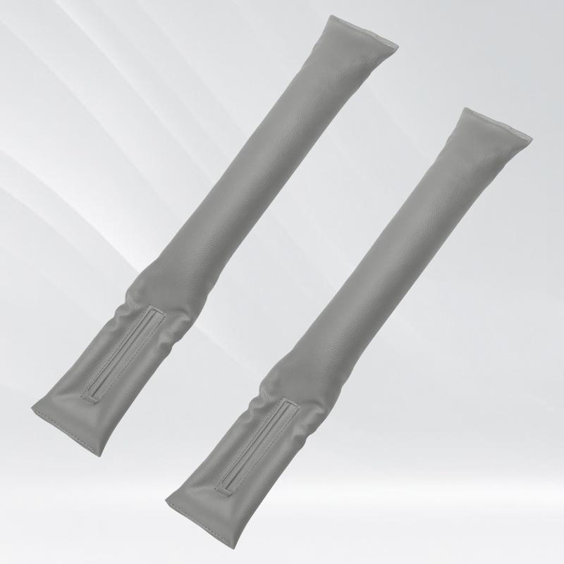 2Pcs Car Seat Gap Filler Side Seam Plug Strip Leak-proof Filling Strip Car Styling Padding Leather Leak Pads Plug Accessories