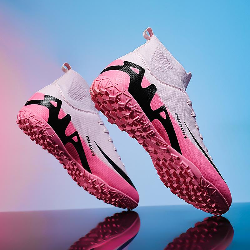New adult sports outdoor grass FG spikes TF broken nails youth student competition professional training football shoes