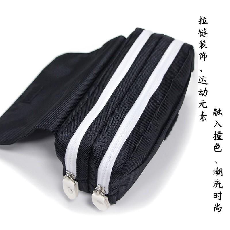 Cute Anime Sailor Moon Pencil Case Large Capacity Double Zipper Flip Pen Pouch Students