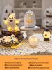 Halloween Glow-in-the-Dark Pumpkin Lantern Set for Party Decorations