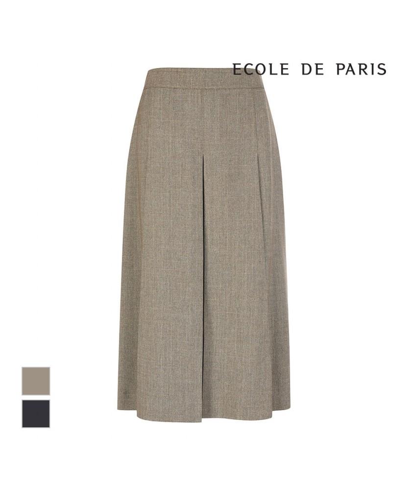 ECOLEDEPARIS Pleated Long Skirt_Rb3Xwsam09Z