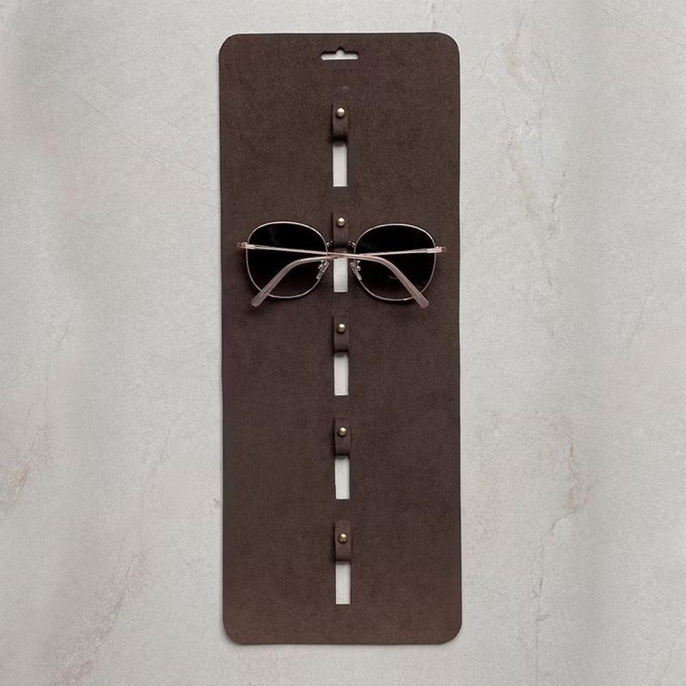 Wall Mounted Eyeglass Storage Hanging Bag 5-layer Eyeglasses Stand Holder Glasses Storage Display