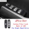 Armrest Window Lift Button Control Panel / Handle Bowl Cover Trim For Toyota Alphard / Vellfire AH30 2016 -  ABS Accessories