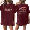 Women's Casual Printed Round Neck Pullover Short Sleeve Top