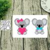 Koala Kovové vyřezávací šablony DIY Scrapbooking Papírové karty Řemeslná raznice Šablona Dekor
