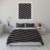 Diagonal colorful swirl patterns. Bedding sets Duvet cover sets Duvet covers Pillowcases(1*Duvet Cover 2*Pillowcases without duvet insert)